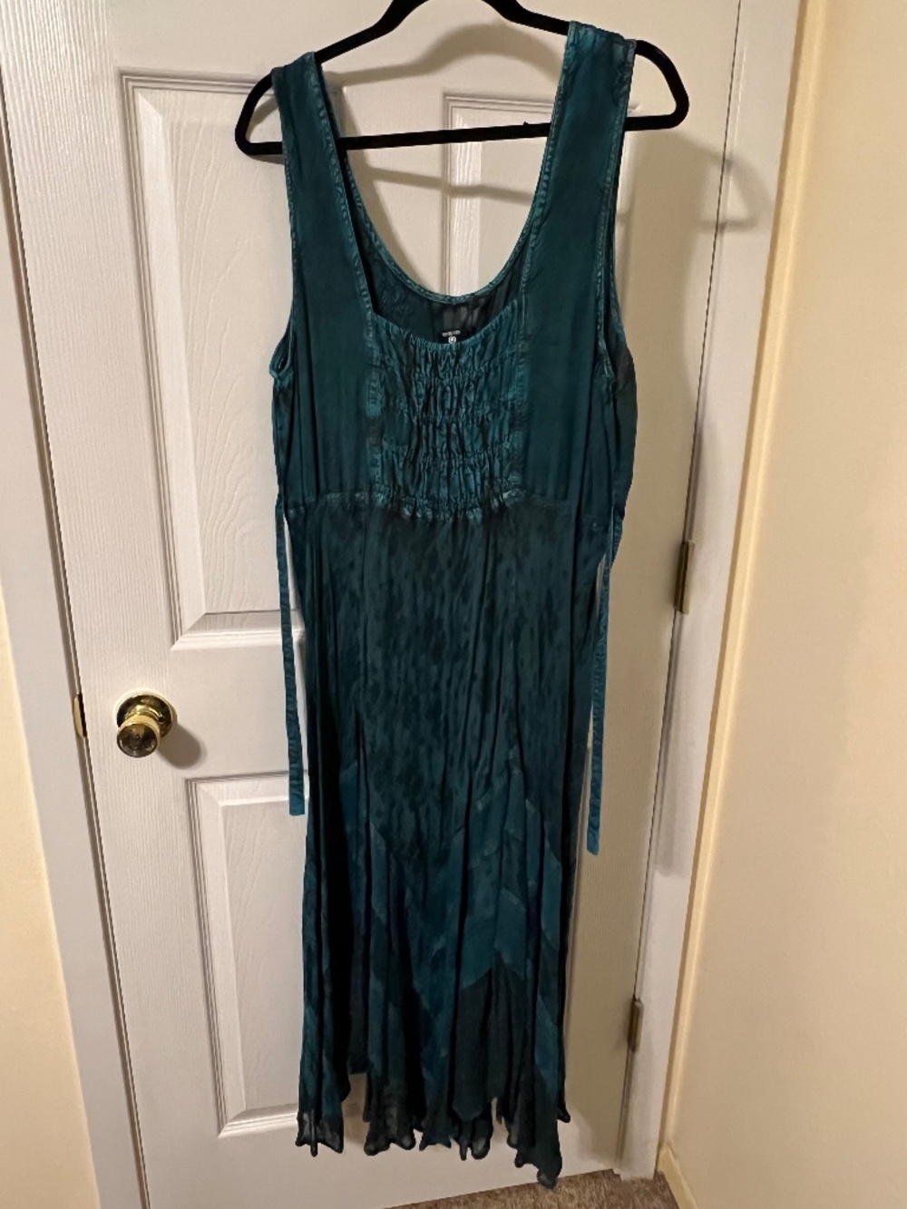 My Choice Ren Faire Teal Gown - Picture 3 of 3